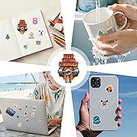 Vista 7 de Paquete de 100 calcomanías de gimnasio, calcomanías impermeables de vinilo para entrenamiento de fitness con citas motivacionales, levantamiento