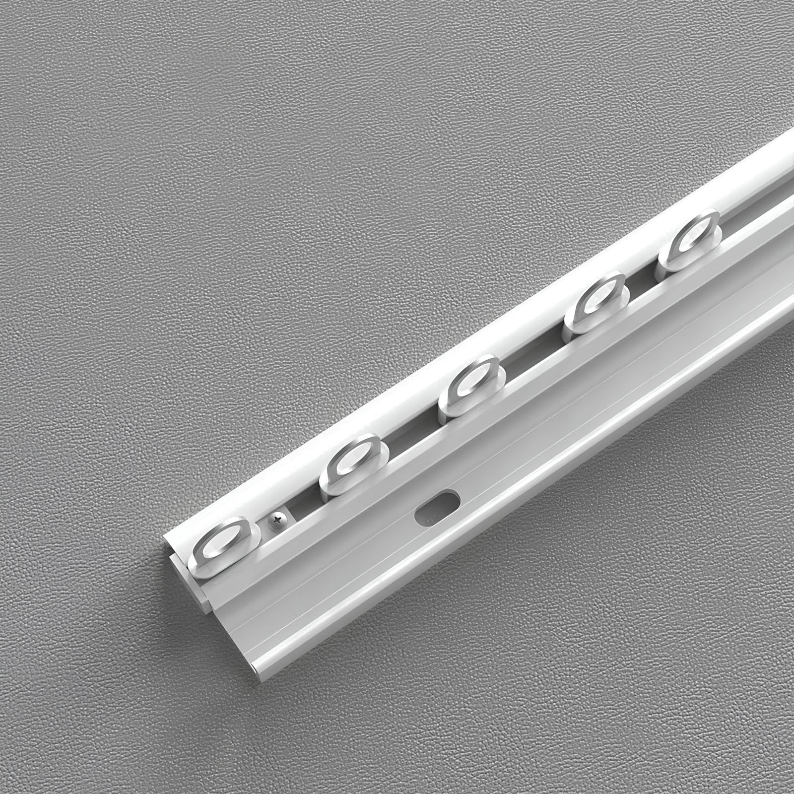 Rail rideau invisible 8mm pour supprimer les bruits de tringle