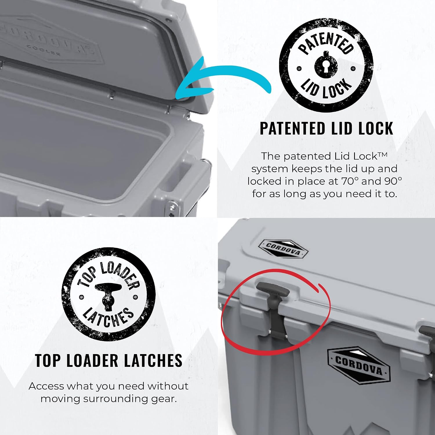 Cordova Outdoors Basecamp Class Hard Cooler - Insulated, Rotomolded Ice Chest