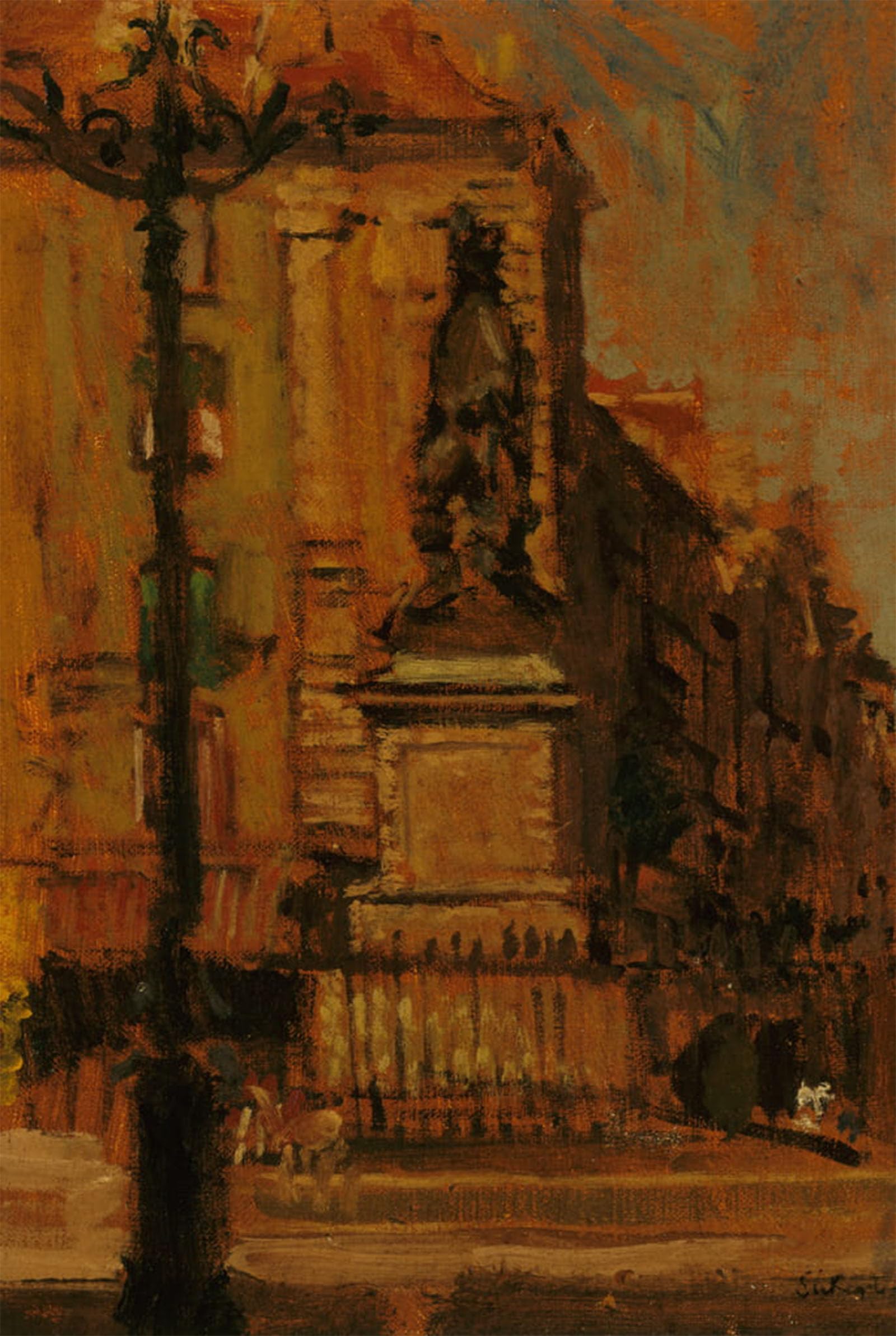 Posteriik No Frame Famous Print Pop Art Wall Art Graffiti Statue Of Duquesne Dieppe By Walter Richard Sickert Art Prints For Home Decor 60X90cm