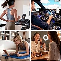 Vista 8 de Car Phone Holder for Magsafe, 360° Adjustable Foldable Car Mount [108LBS Strongest Suction & 2800gf Magnetic] Portable for Car/Gym/Mirror