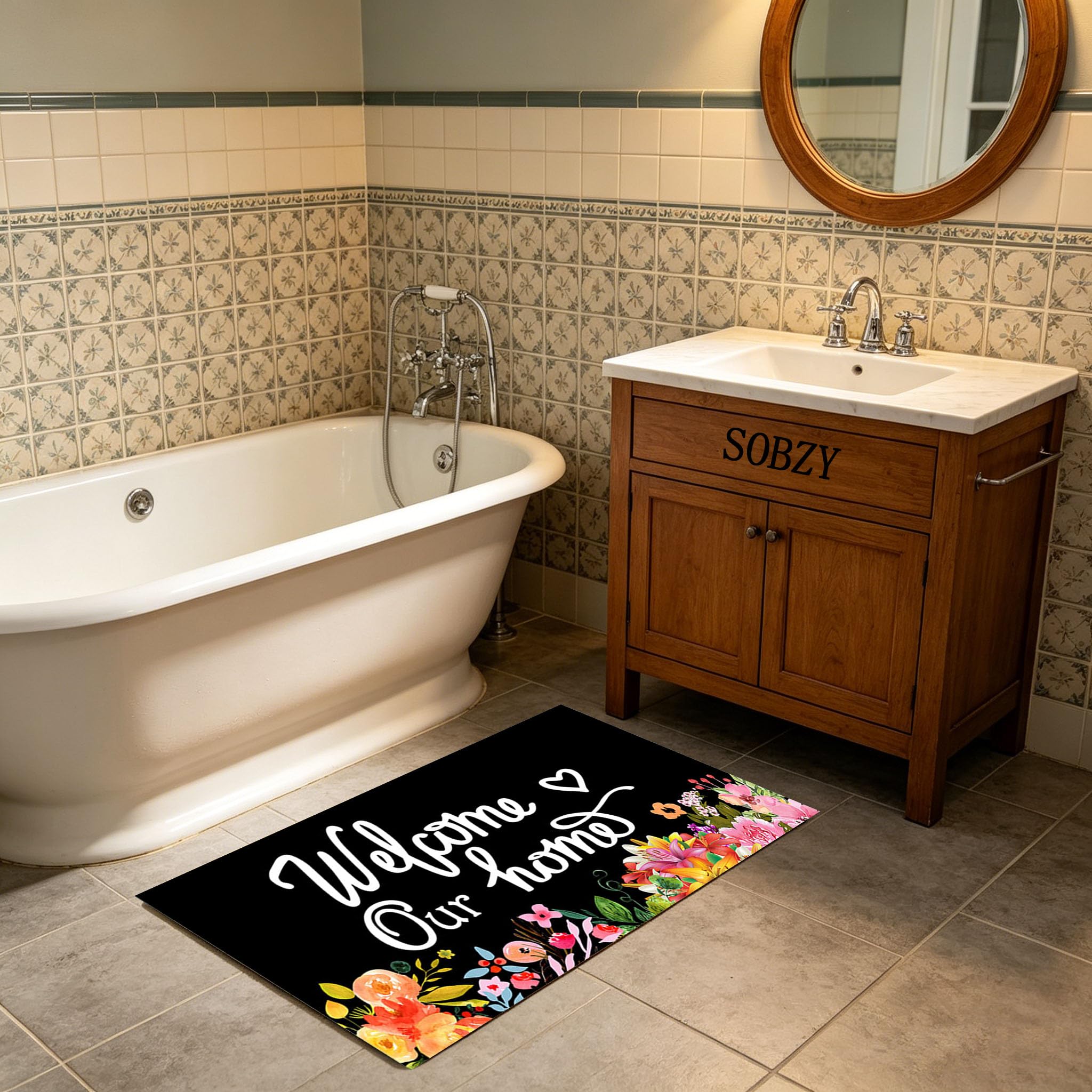 Amazon.com: Welcome Our Home Outdoor Non-Slip Doormat