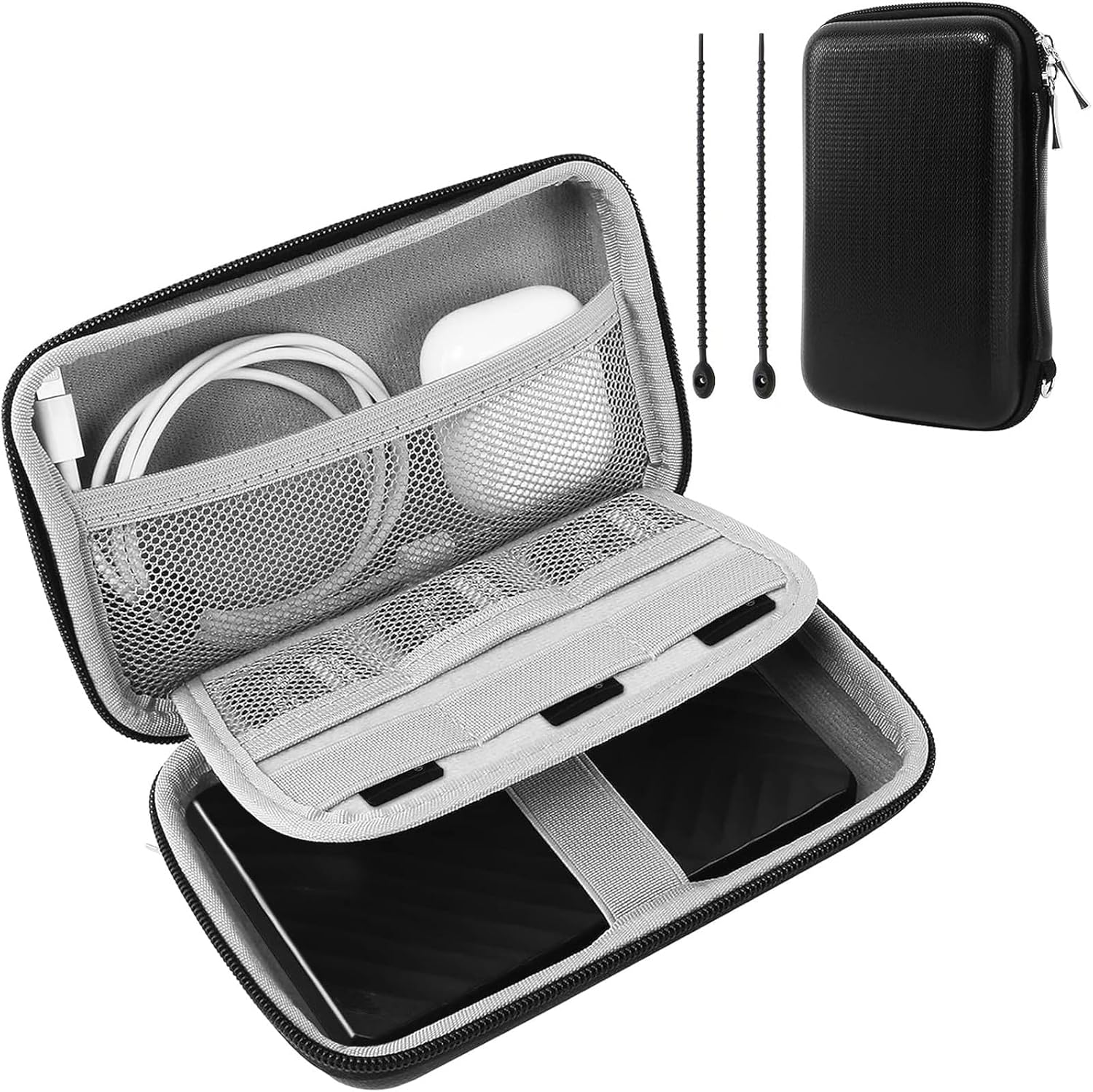 Kincown Hard Drive Case, Portable External Hard Drive Case