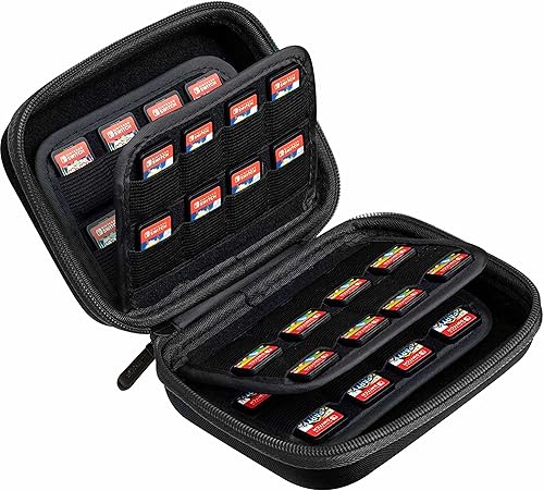 Miniatura 2 de Butterfox Estuche rígido para almacenamiento de tarjetas de juego de 64 interruptores para juegos de Nintendo Switch juegos PS Vita y tarjetas de