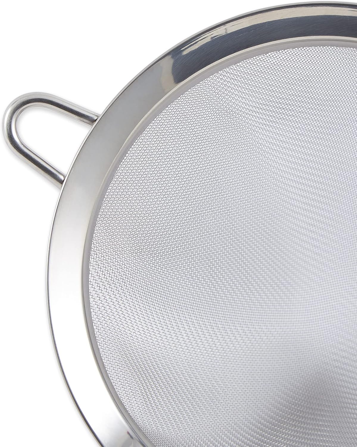 RSVP International Endurance Kitchen Collection, Stainless Steel Fine Mesh Conical Sieve/Colander, Multi-Purpose for Cooking, Baking, Loose Leaf Tea, Bar Strainer Cocktails, 6.25-Inch
