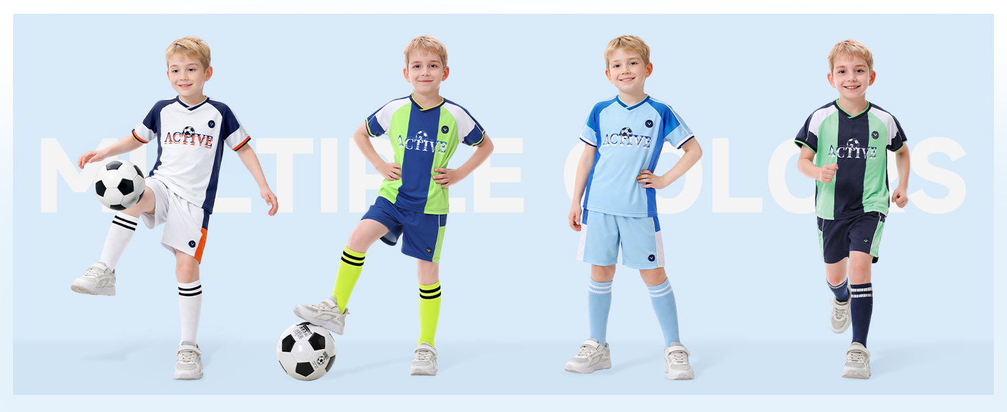 Amazon | [Volunboy] サッカー ユニフォーム キッズ 3点セット 子供