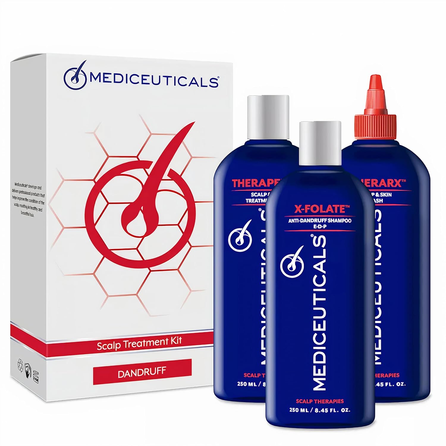 Mediceuticals Scalp Treatment - 3 Piece Kit (for Dandruff & Psoriasis)