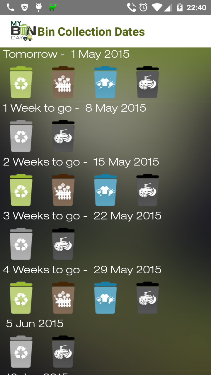 My Bin for Android