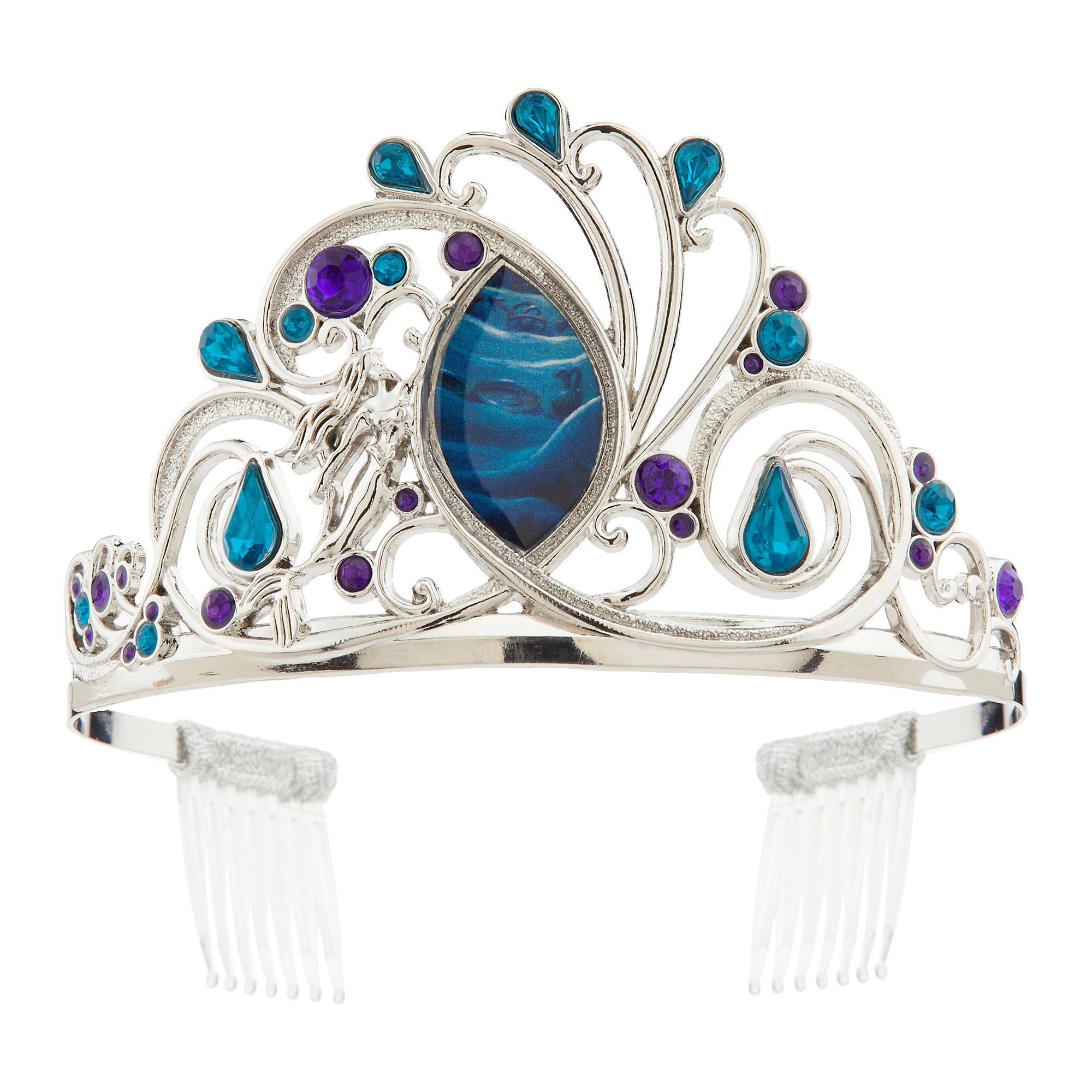 アリエル　ティアラ Amazon.com: Disney Ariel Tiara for Kids - The Little Mermaid Silver