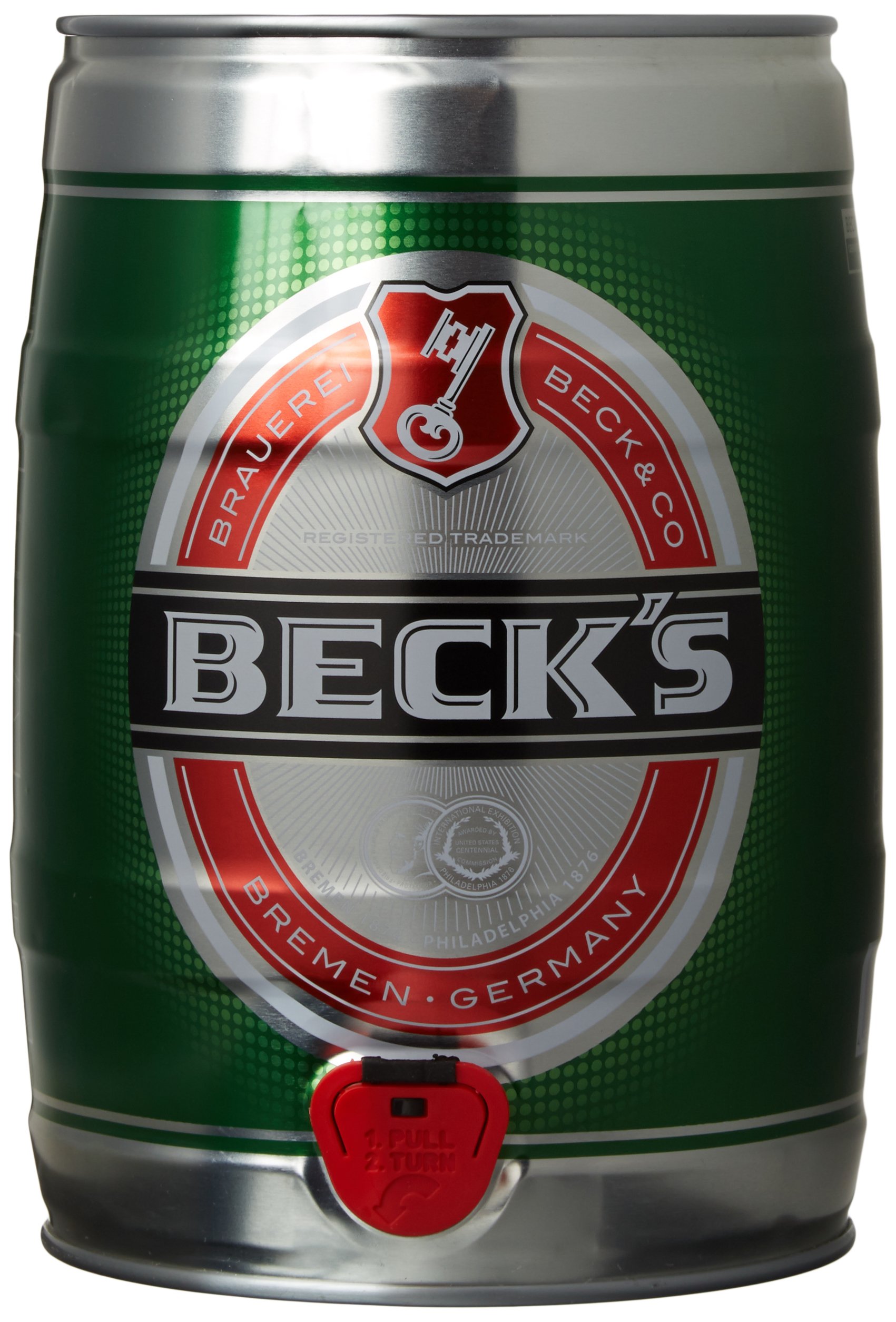 Becks Pilsner 5.0% 5L Barrel