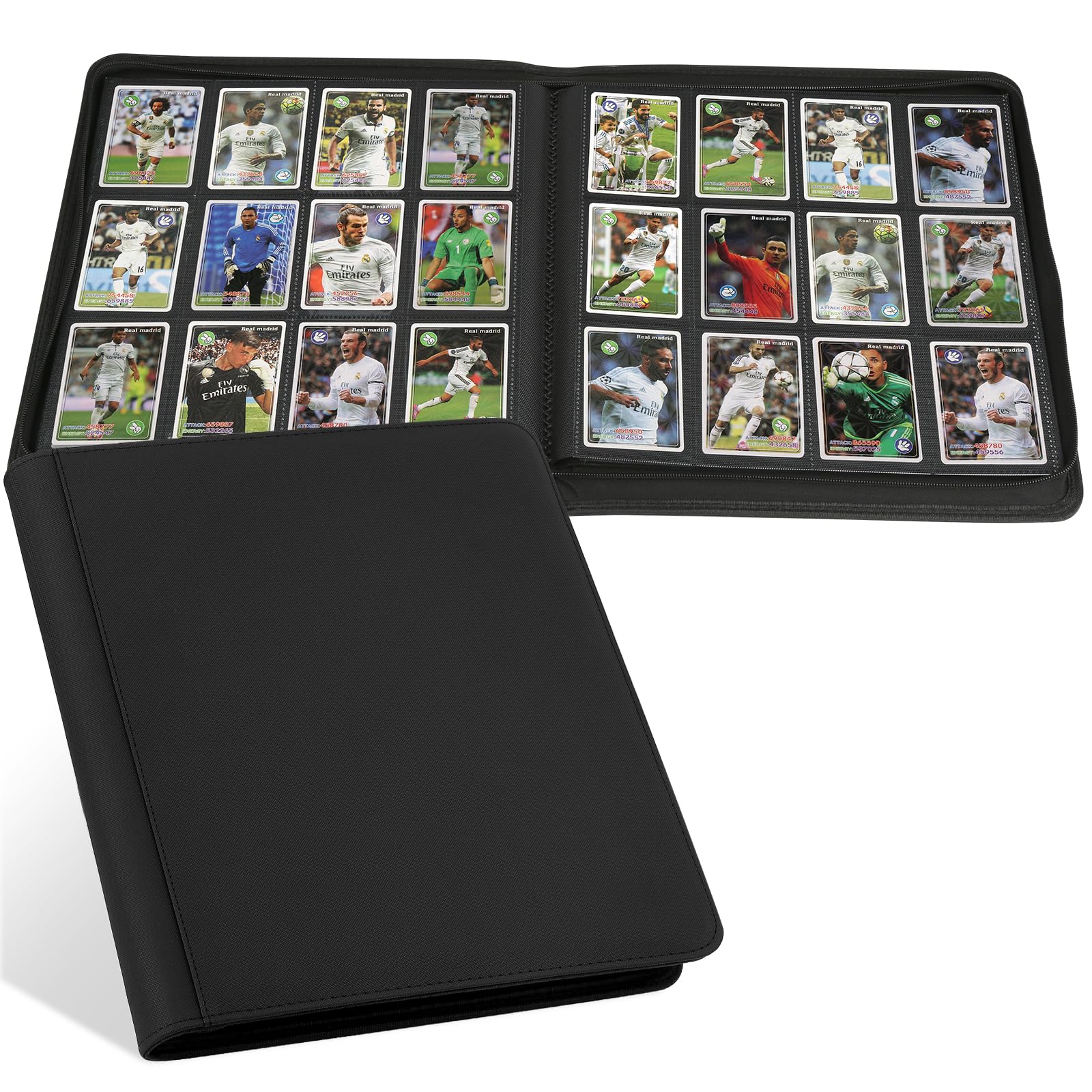 card binder mtg Arkeiliy for TCG & Keeps Trading Card Binder Holder Always Rigid And Stronger Better To Protect Your Collections Trading Card Binder - 9