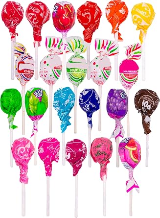 Niro Gift Assortment with 22 Flavors of Filled Lollipops - Filled With Chocolate Taffy, Gum, Fruit Flavors - Ideal Party Favors, Bulk Candy for Events and Celebrations- 4.5 Pounds of Candy Fun!