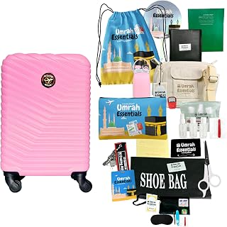 Umrah Essentials by At Cruising Altitude Kit for Muslim Pilgrims - Umrah Kit (Pink)