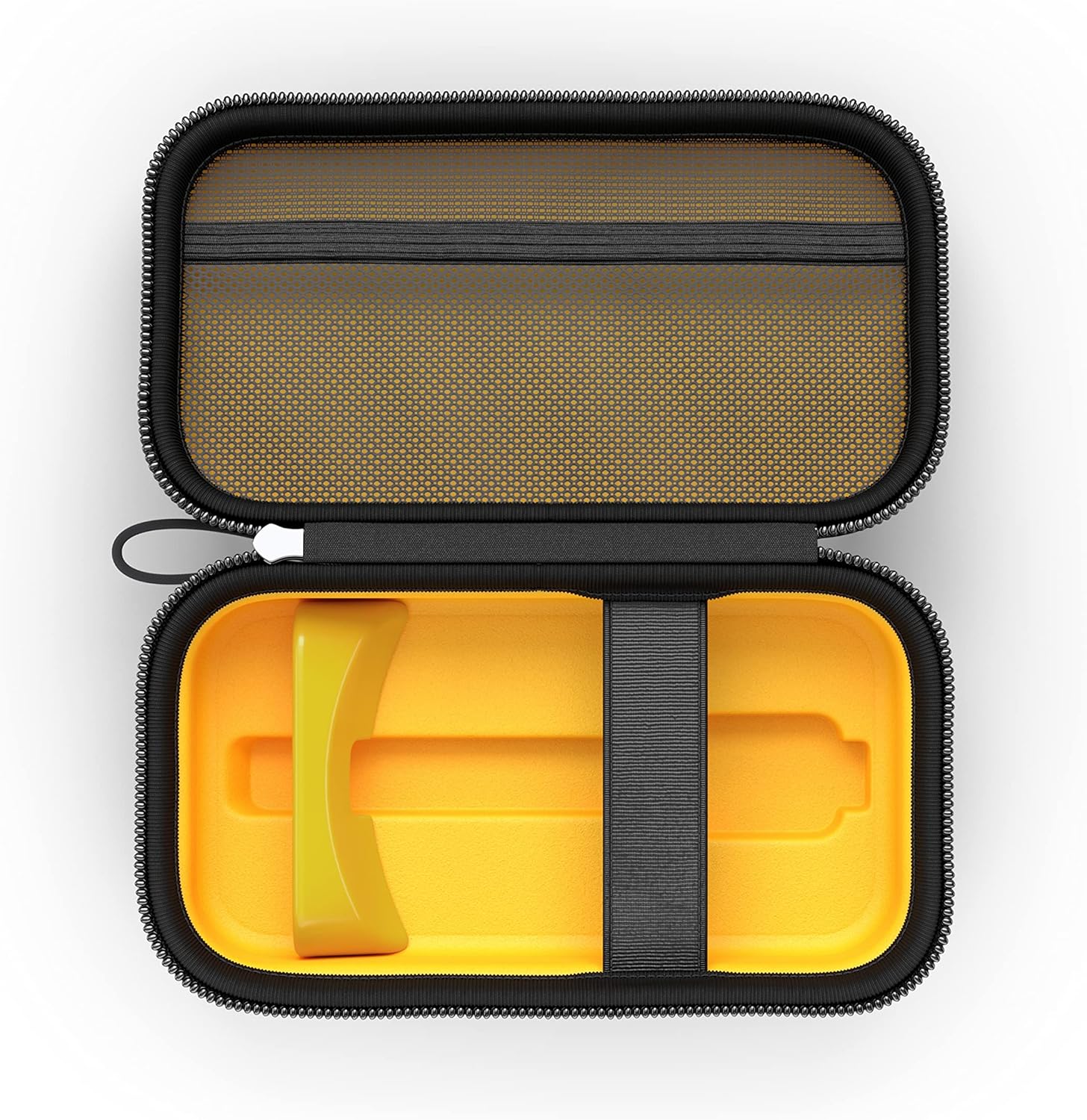 GLORIOUS Universal Mouse Case Gaming, w/Accessory Pocket & Adjustable Wedge (No Shake), Portable Carrying Case, Hard Shell, Zipper, & Wool Interior, for Bluetooth Wireless Mice & Wired Mice - Image 6