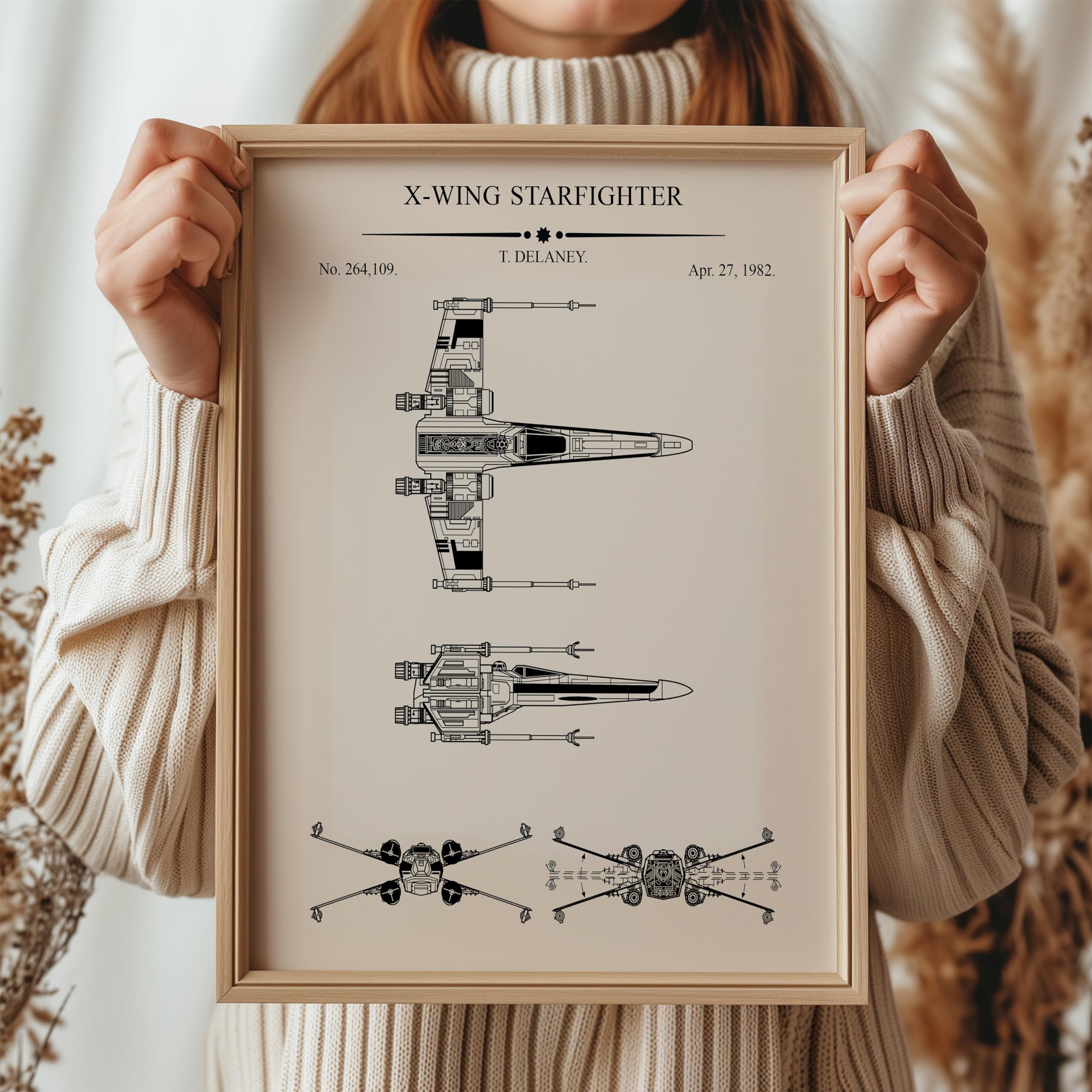 Amazon.com: Poster Master 6-Piece Sci Fi Characters Blueprint
