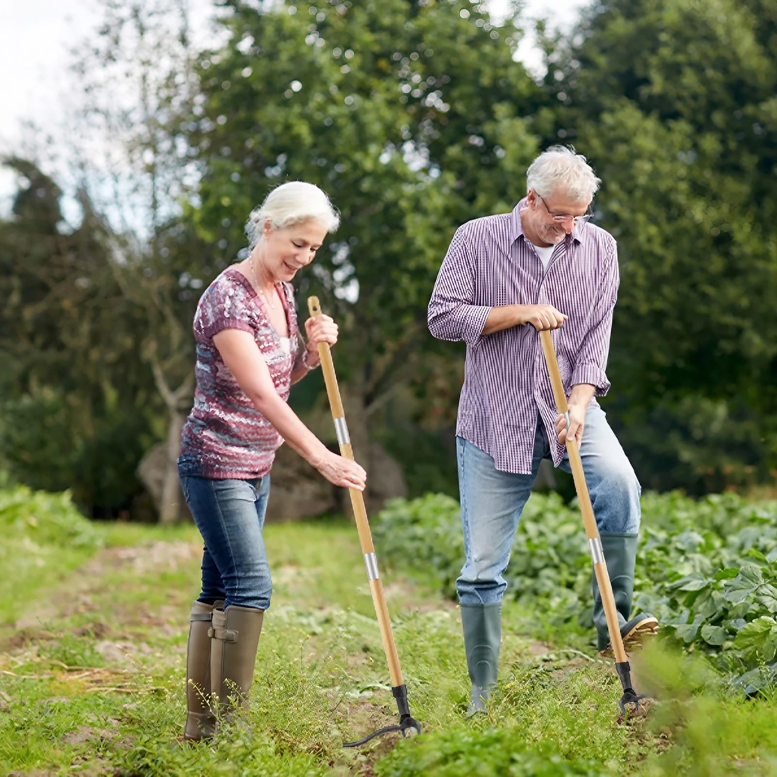Estrattore Erbacce da Giardino, Togli Erbacce da Giardino, Estirpatore di Erbacce in Piedi, Non c'è Bisogno di Chinarsi, Facile Diserbo, Adatto per Giardini Domestici, Prati, Parchi