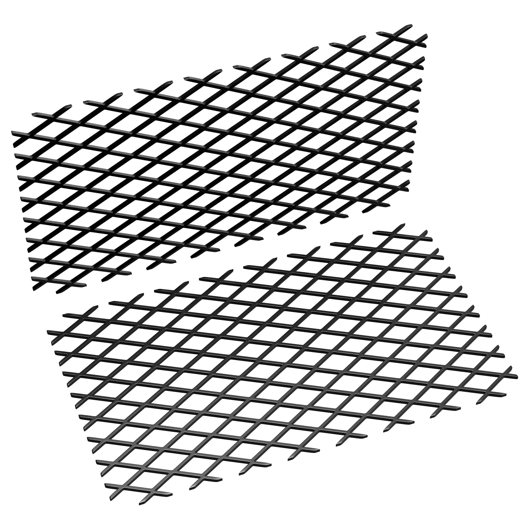 Mxclimate 2pack Ember Retainer for Fireplace Grate, Keep Burning Embers from Falling, Fire Place Asseccories for Indoor Outdoor,Fire Pits,Camping (16in)