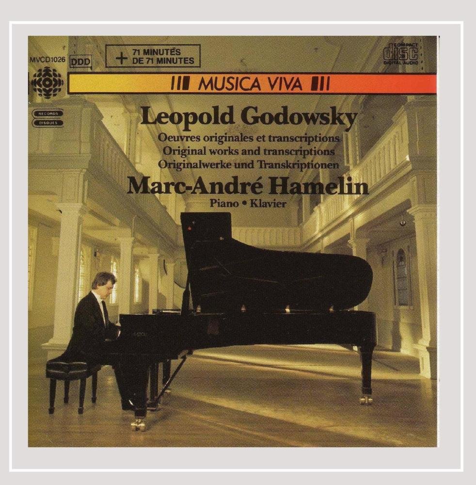 Godowsky: Original Works and Transcriptions [Audio CD] Marc-Andre Hamelin