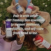 Vista 8 de Her Fantasy Box Body Magic Cápsulas de clorofila - Desintoxicación vegana y apoyo a la digestión, salud intestinal y de la piel, refuerzo