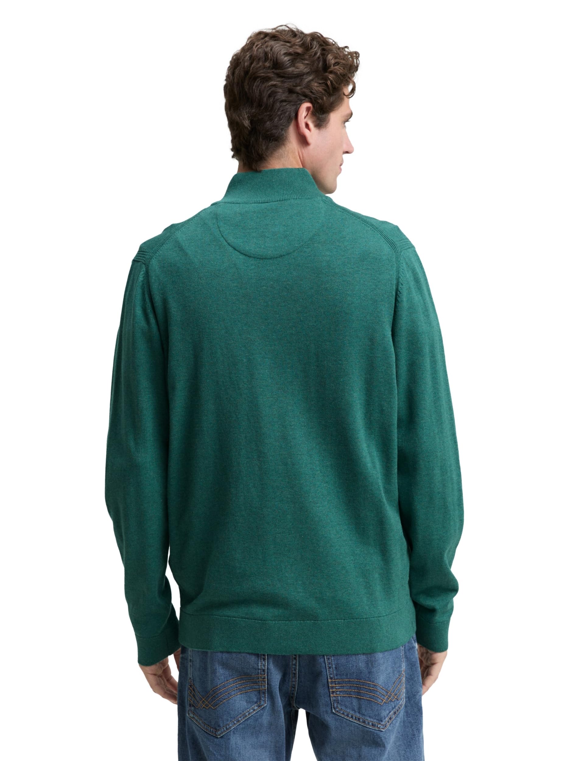 TOM TAILOR 1047571 Suéter cárdigan Hombre