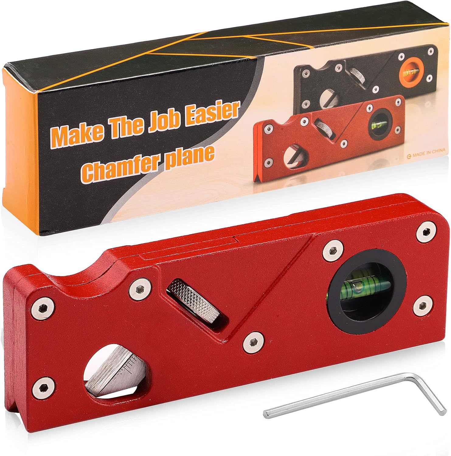 Chamfer Plane For Wood, Wood Planer/Hand Planer For Quick Edge Trimming