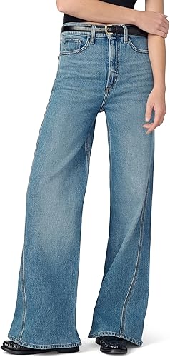 Joe's Jeans Women's The Mia Petite High Rise Wide Leg Jean, Wonderous, 25