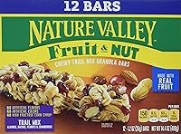 Vista 12 de Nature Valley Barras de granola masticables de frutas y nueces, nueces de chocolate negro, 6 barras, 7.4 onzas