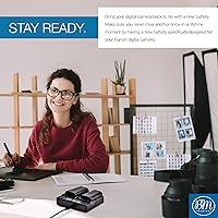 Vista 7 de BM Premium 2 Pack of LP-E6NH High Capacity Batteries and Dual Bay Battery Charger for Canon EOS R EOS R5 EOS R6 EOS R6 II EOS R7 EOS 90D EOS 60D EOS