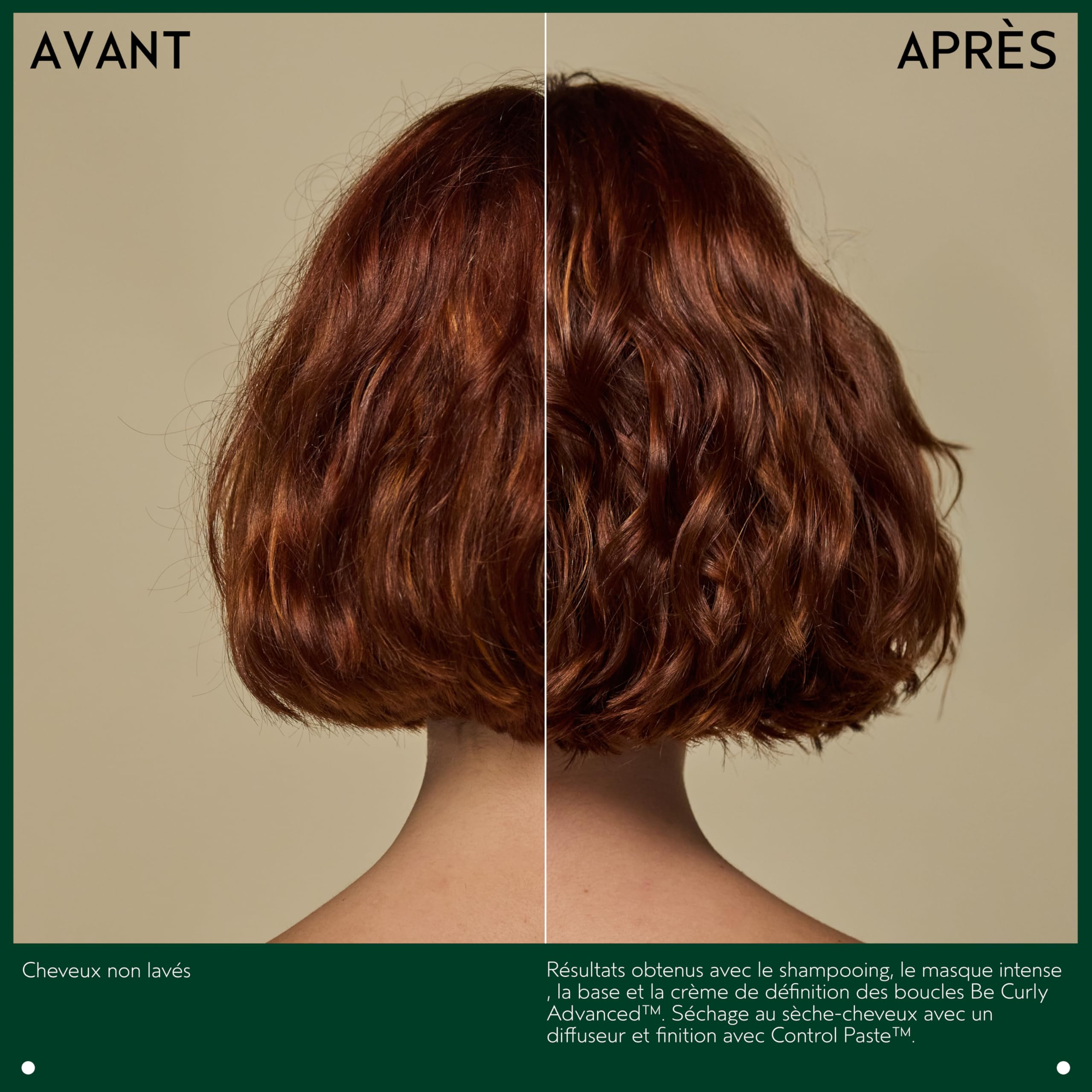 Aveda Be Curly Advanced Crème de définition des boucles | Crème définition boucles & anti frisottis | Crème coiffante | Sans silicone, 200 ml
