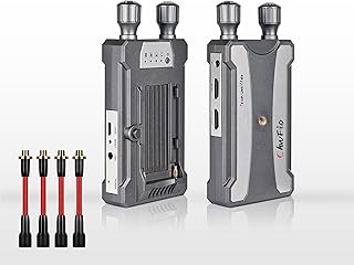 Wireless HDMI Transmitter and Receiver, 1080P@60Hz Wireless HDMI Video&Audio Transmission Supports 990ft 0.06S Low Latency for TV DVR Laptop PS5 Switch DSLR Camera Projector