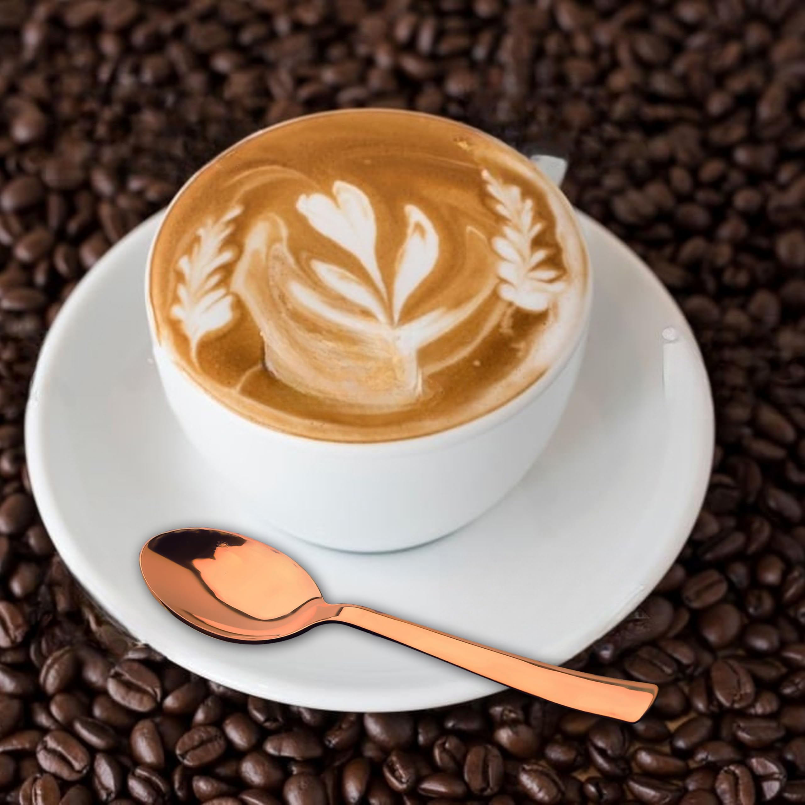 Bon Chef S1200 Stainless Steel 18/8 Reflections Teaspoon, 6-15/64