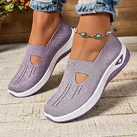 Tênis de caminhada feminino: respirável, confortável, antiderrapante, leve, suporte de arco, perfeito para uso interno/externo, primavera/verão/outono, branco, tamanhos femininos dos EUA