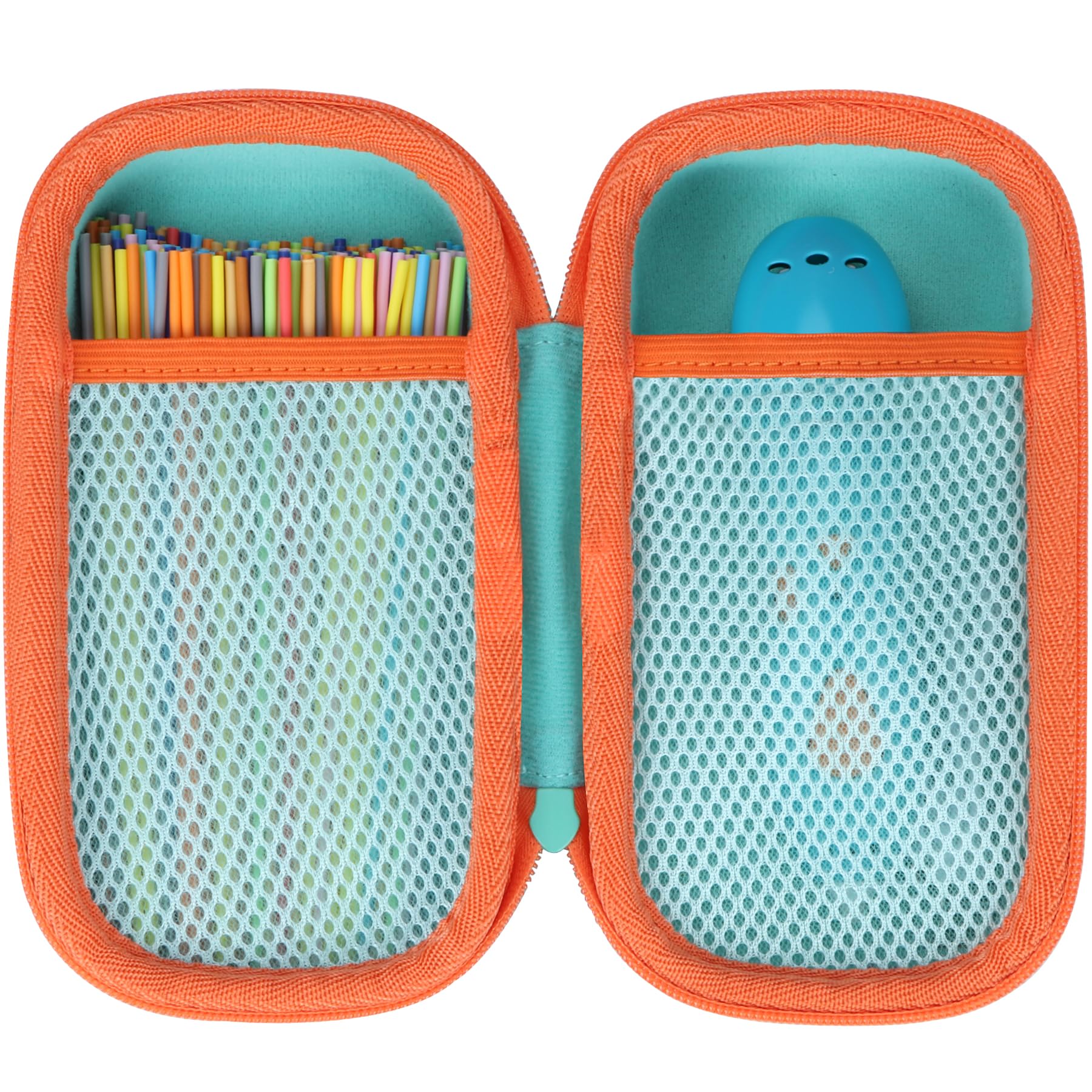 Lebakort Storage Case Compatible with 3Doodler Start+ Essentials/Start Essentials 3D Printing Pen Set (Teal Case)