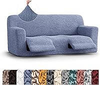 Vista 12 de PAULATO BY GA.I.CO. Funda para sillón reclinable, funda para silla reclinable, funda de tela de poliéster suave, protector de muebles elástico