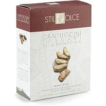 STILDOLCE - Cantuccini Toscani alla Mandorla Almond Biscotti Artigianali Italiani 4 x 200 g