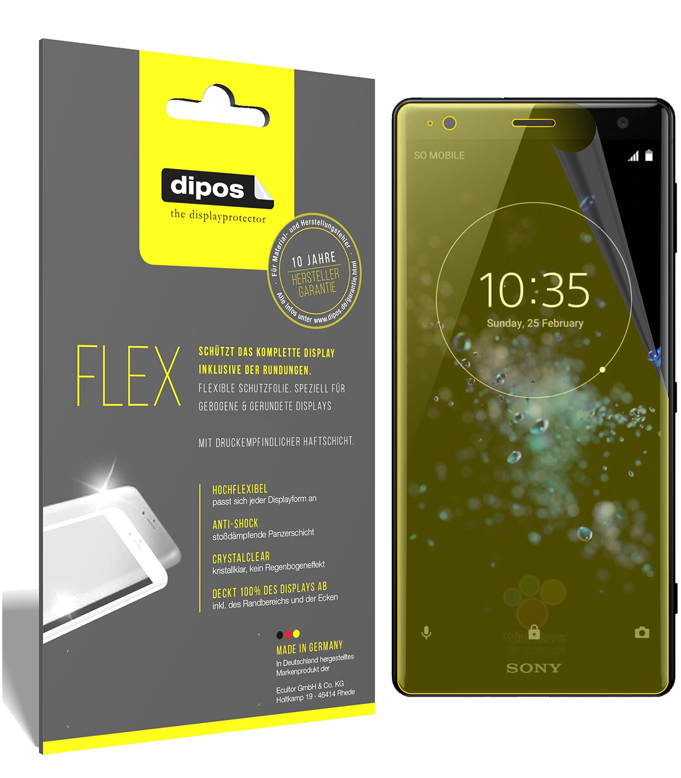Protection d'écran Sony Xperia XZ1 Compact InvisibleShield HD Dry