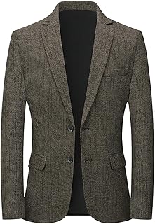 Blazer informal de moda para hombre, primavera, otoño