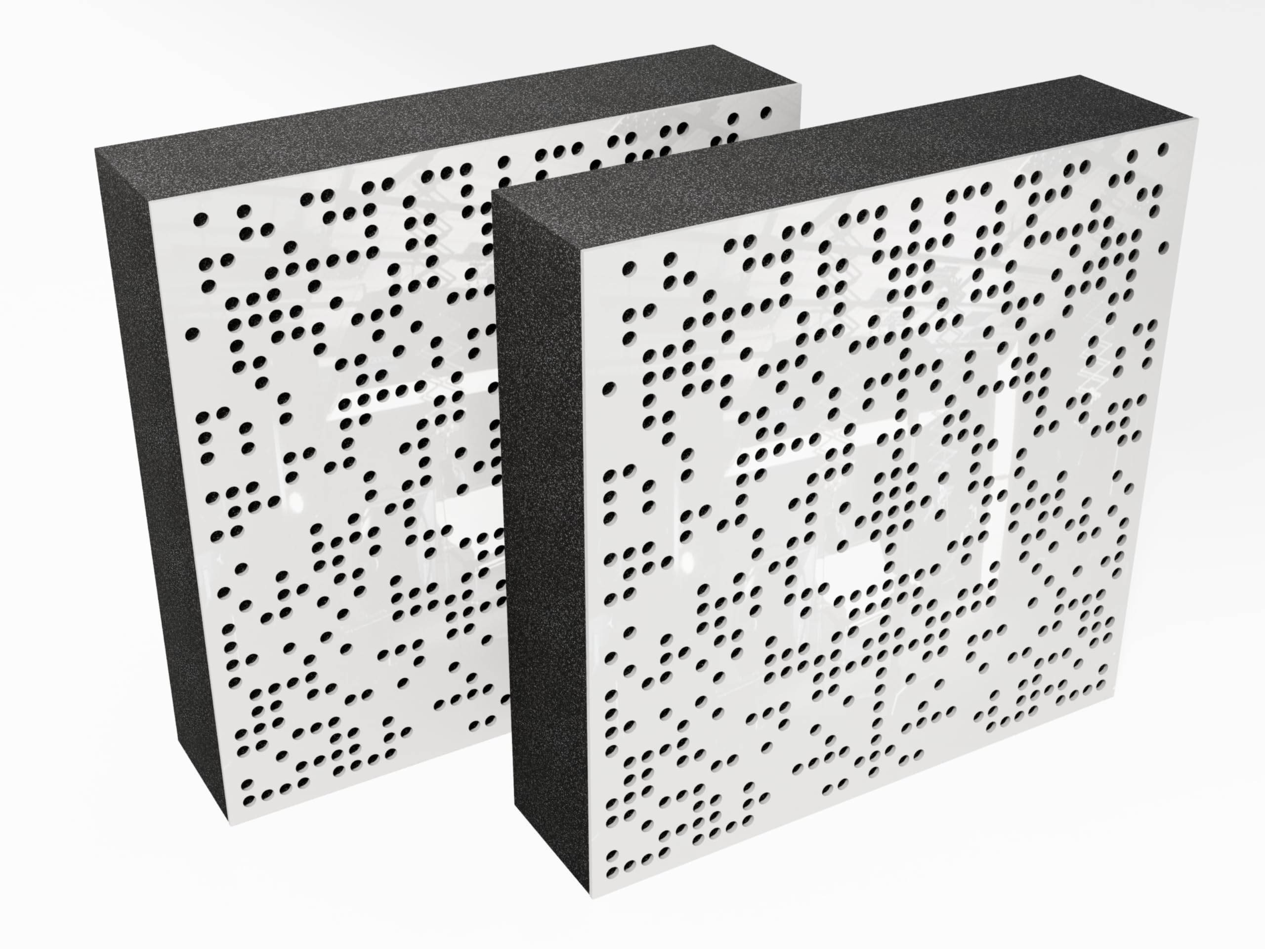 Panneaux acoustiques perforés AbFuser pour absorber et diffuser le son