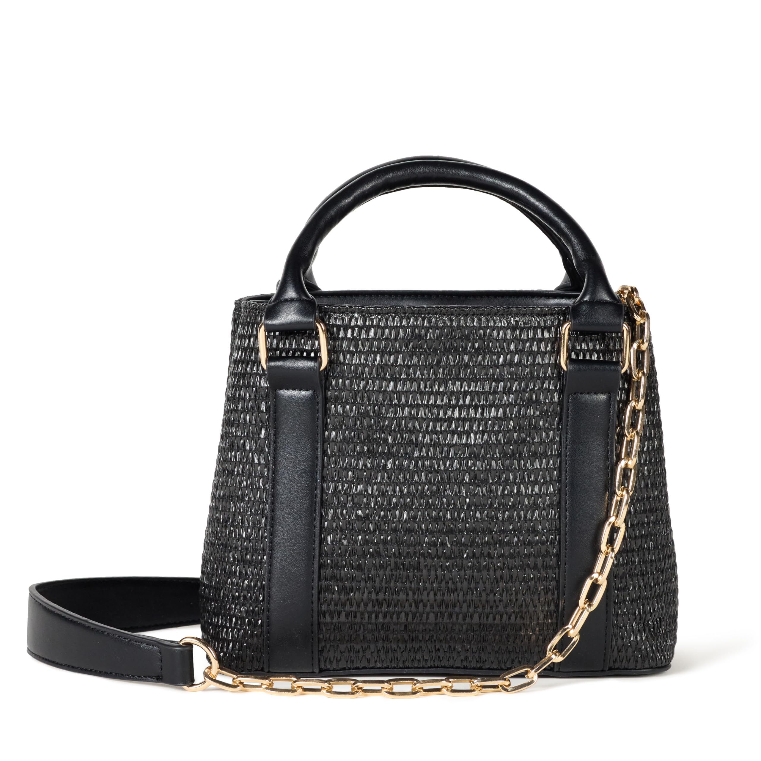 The DropOrla Boxy Straw Crossbody