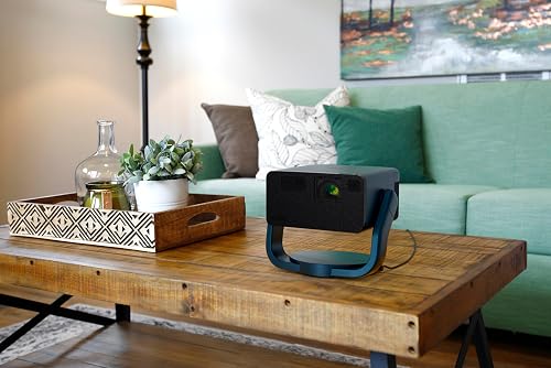 Epson EF-22N | Mini Smart Full HD Potable Laser Projector | Google TV | 5W Bluetooth Speaker | 3LCD Technology | 1,000 Lumens | 150'' Display | Indoor/Outdoor Use | Midnight Blue - 7