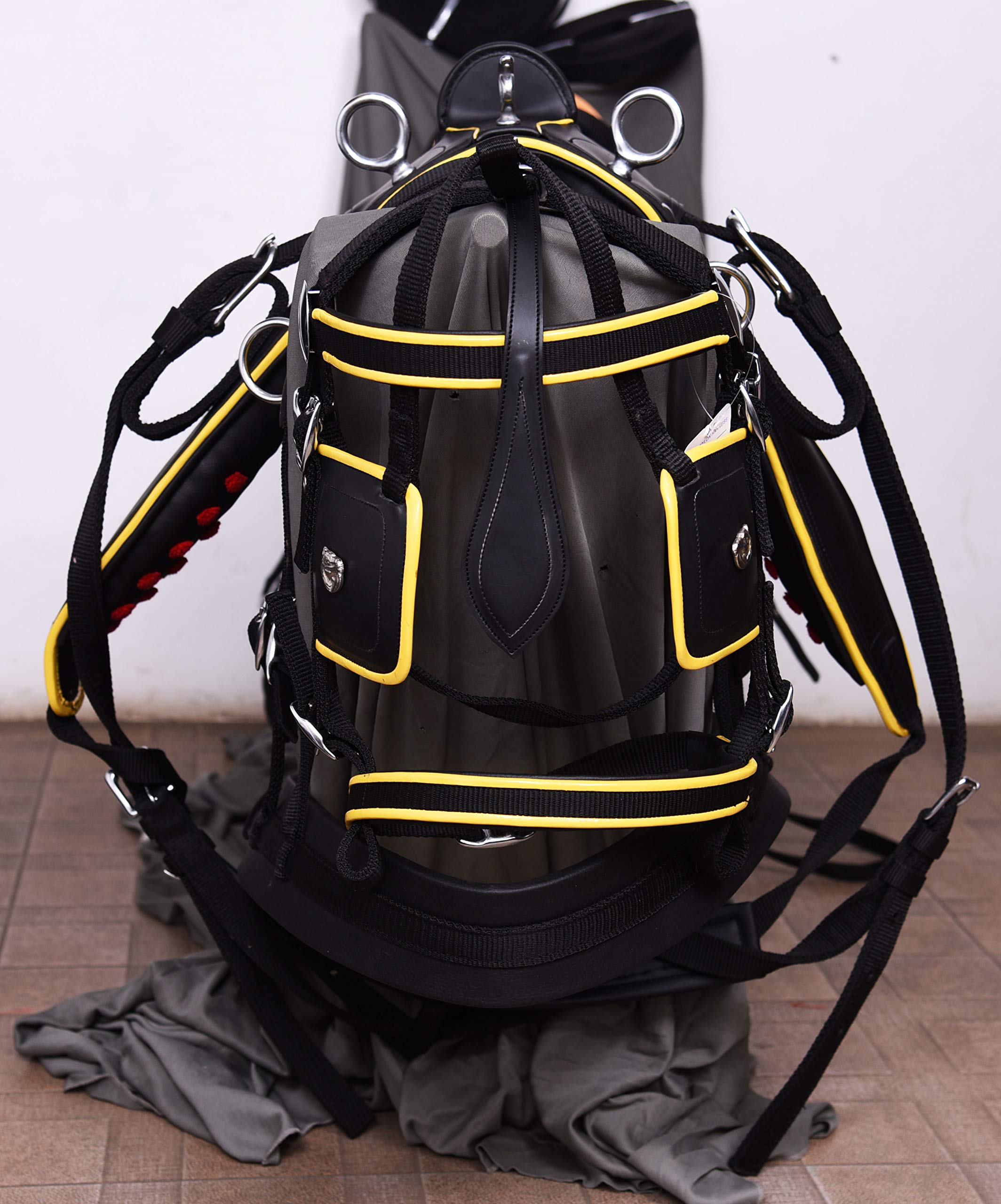 Harnais D'Attelage Pour Poney Ou Cheval En Nylon - Design Épi - Livraison Gratuite