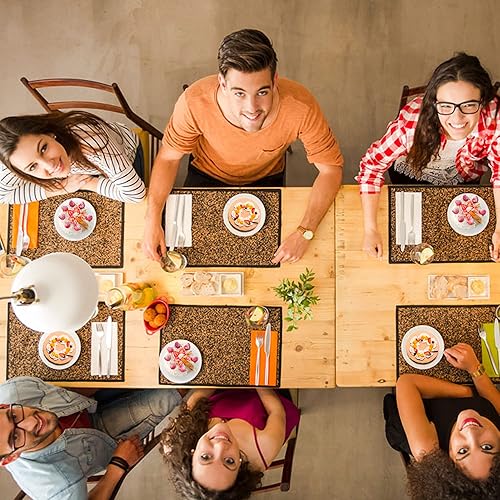 Miniatura 7 de Juego de 8 moldes para pasteles de 4 pulgadas, moldes redondos de aluminio anodizado con 100 latas de papel pergamino para hornear pasteles de