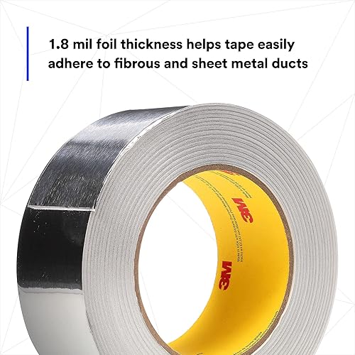 Miniatura 5 de 3M 3380  Cinta de aluminio 3380 plateada (múltiples tamaños), 1