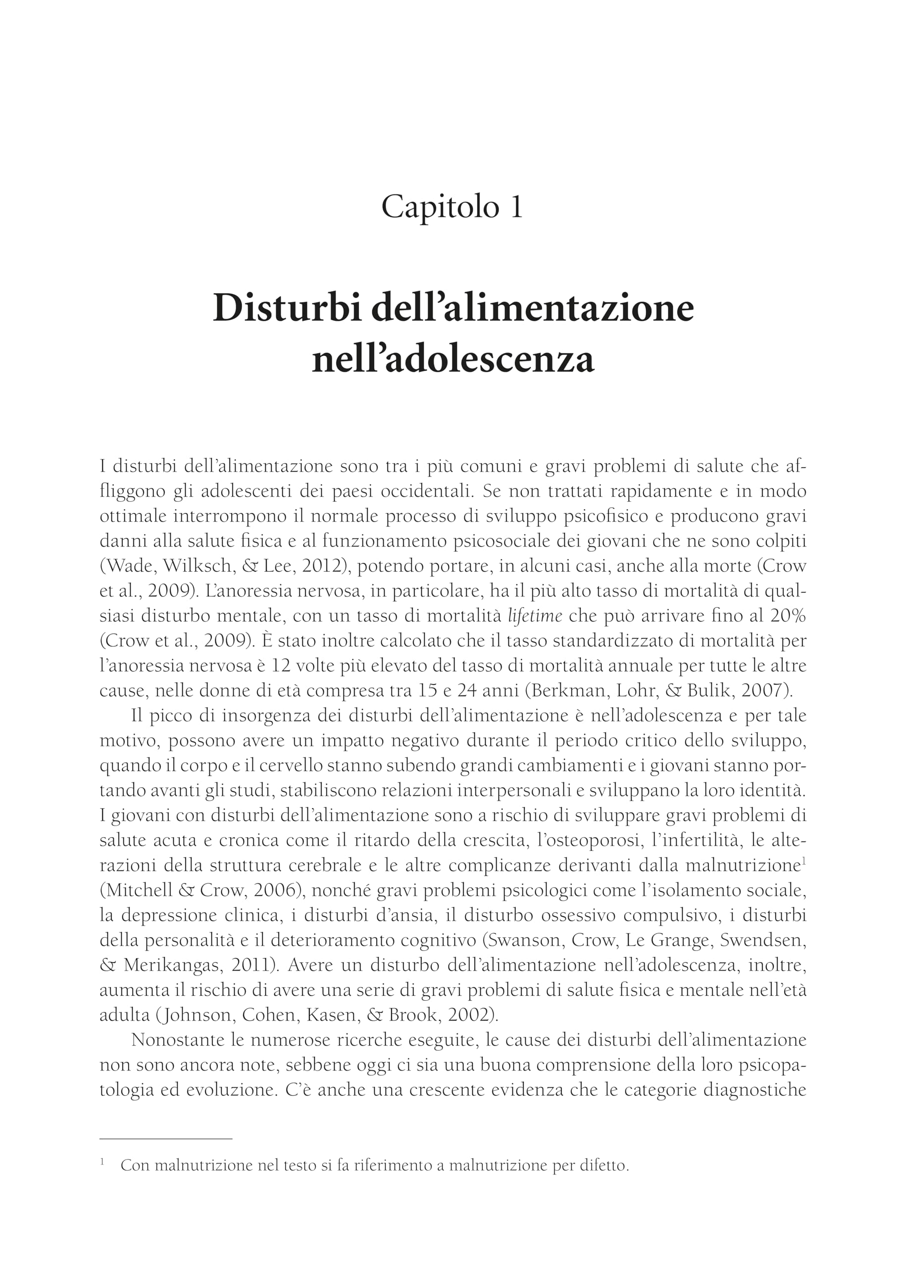 Manuale di terapia cognitivo comportamentale dei disturbi dell'alimentazione nell'adolescenza (CBT-Ea). Dal trattamento ambulatoriale al ricovero riabilitativo
