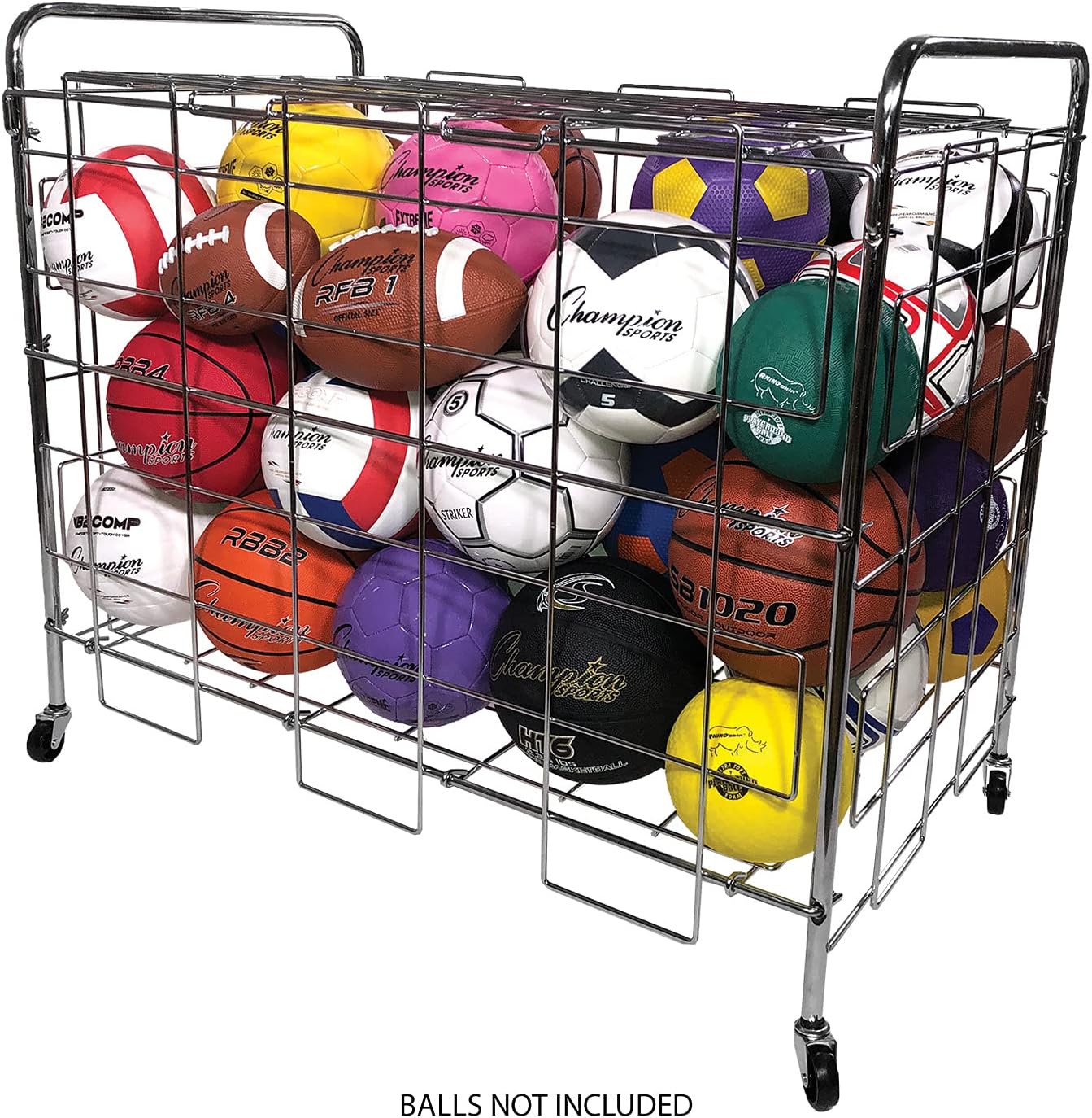 Champion Sports Portable Ball Locker (41 Inch x 25 Inch x 38 Inch)
