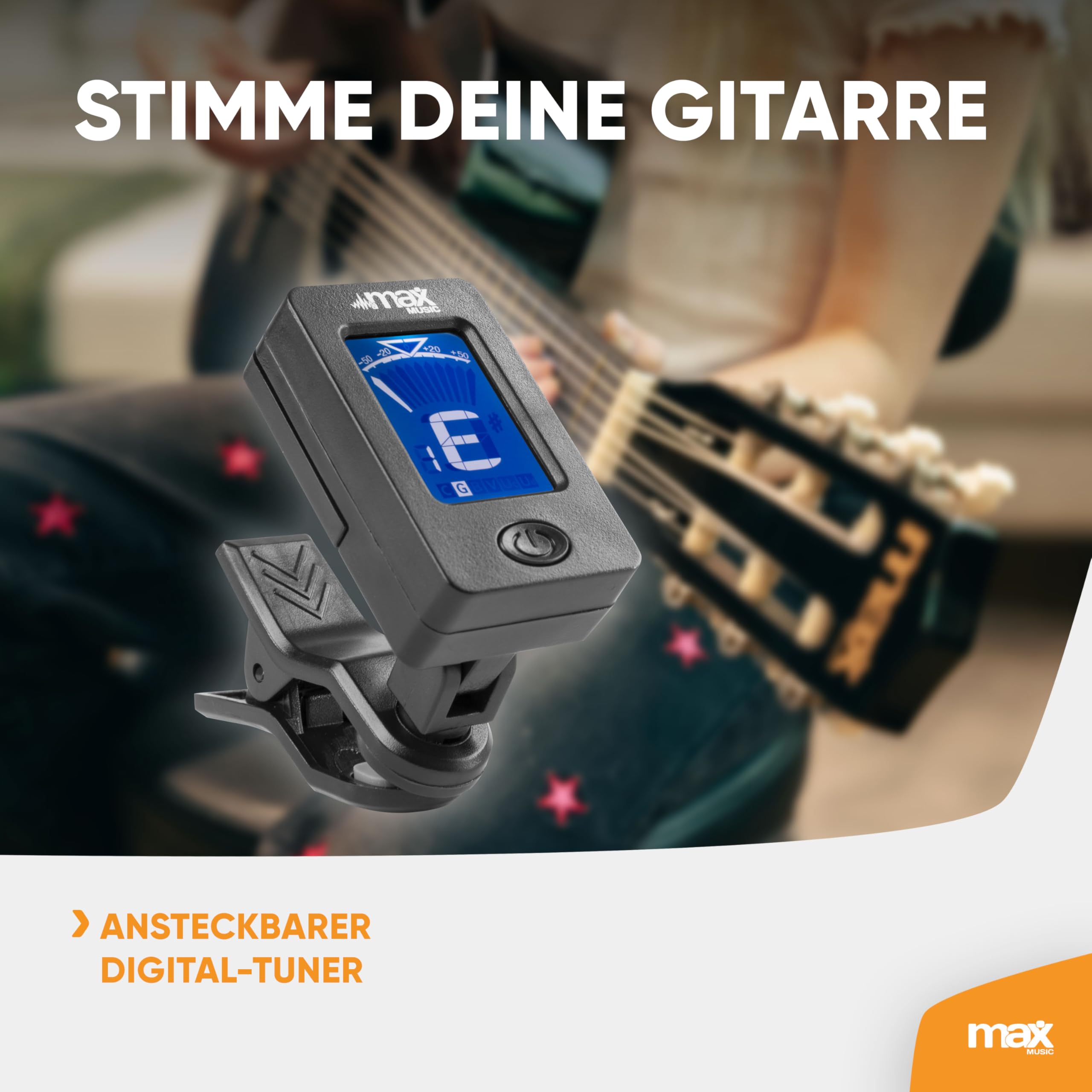 MAX SoloArt - 1/4 Gitarre Kinder ab 3 Jahre - Akustik Gitarre inkl. Gitarrenständer, Tasche, Plektrum, Gurt und Saiten-Zubehör, Kindergitarre 3 Jahre - Guitar in Schwarz