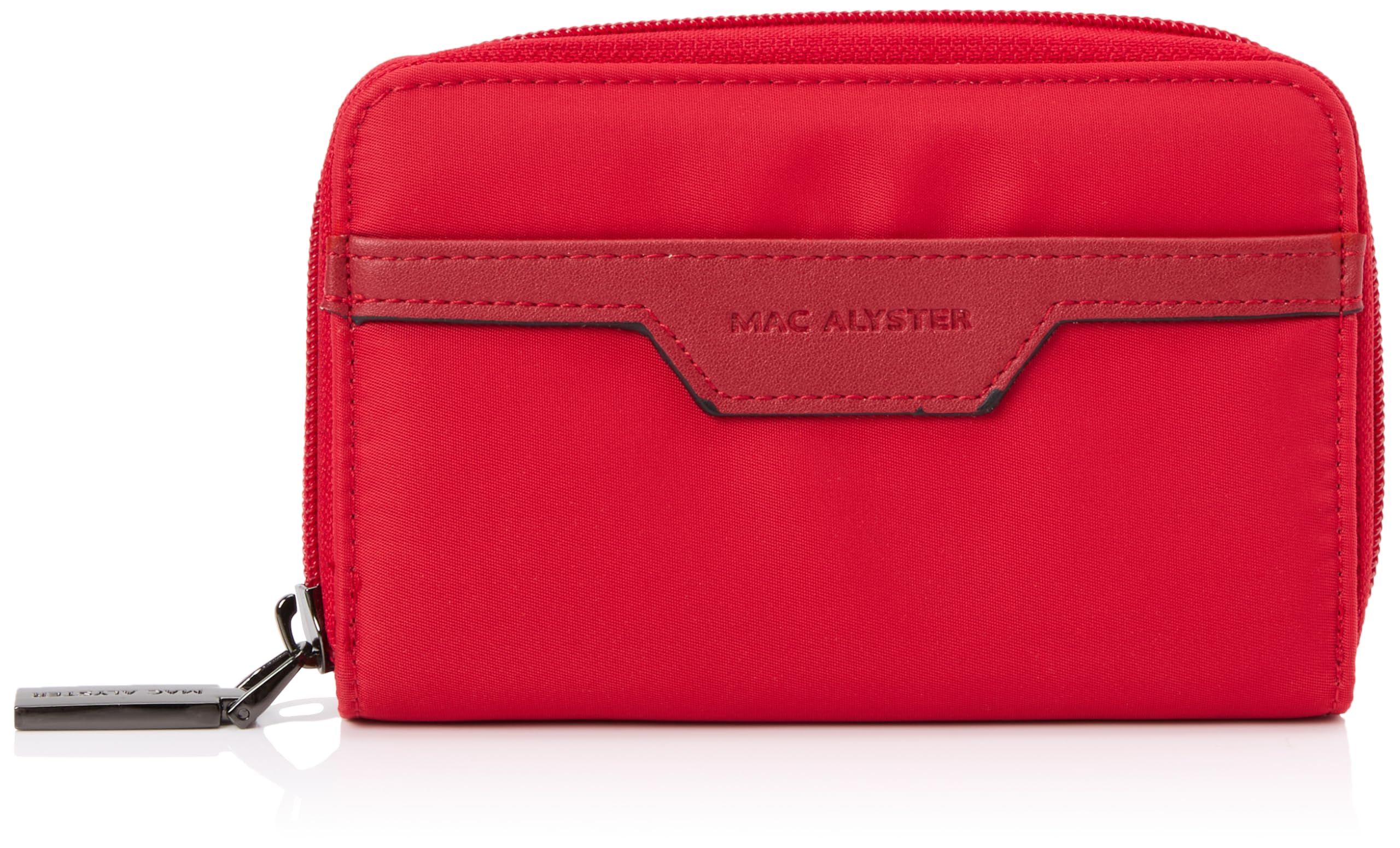 MAC ALYSTER P. Geldbeutel Zippe – 6 CC Carmin One Size Women, Crimson, Standard Size, Casual