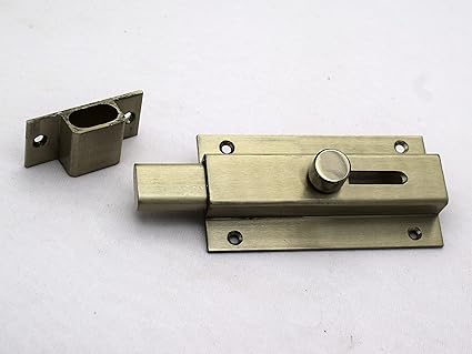 RAB Stainless Steel Baby Latch Sliding Lock for Door Windows (Code:- GLNC Baby Latch ALU MAT 30200)