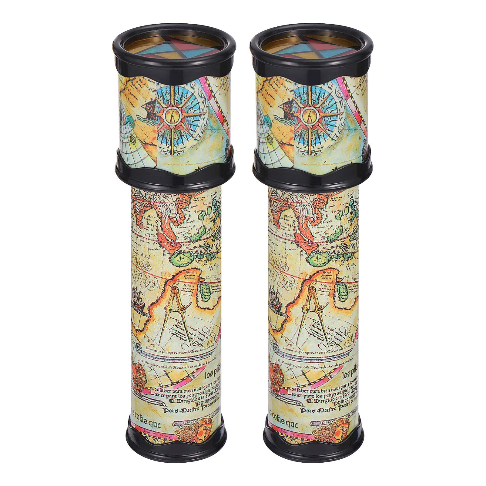 Kaleidoscope for Kids: 2 Pcs Vintage Kaleidoscope Educational Toys for Birthday, Party Favor, Christmas Stocking Stuffers, School Classroom Prizes, Random Color