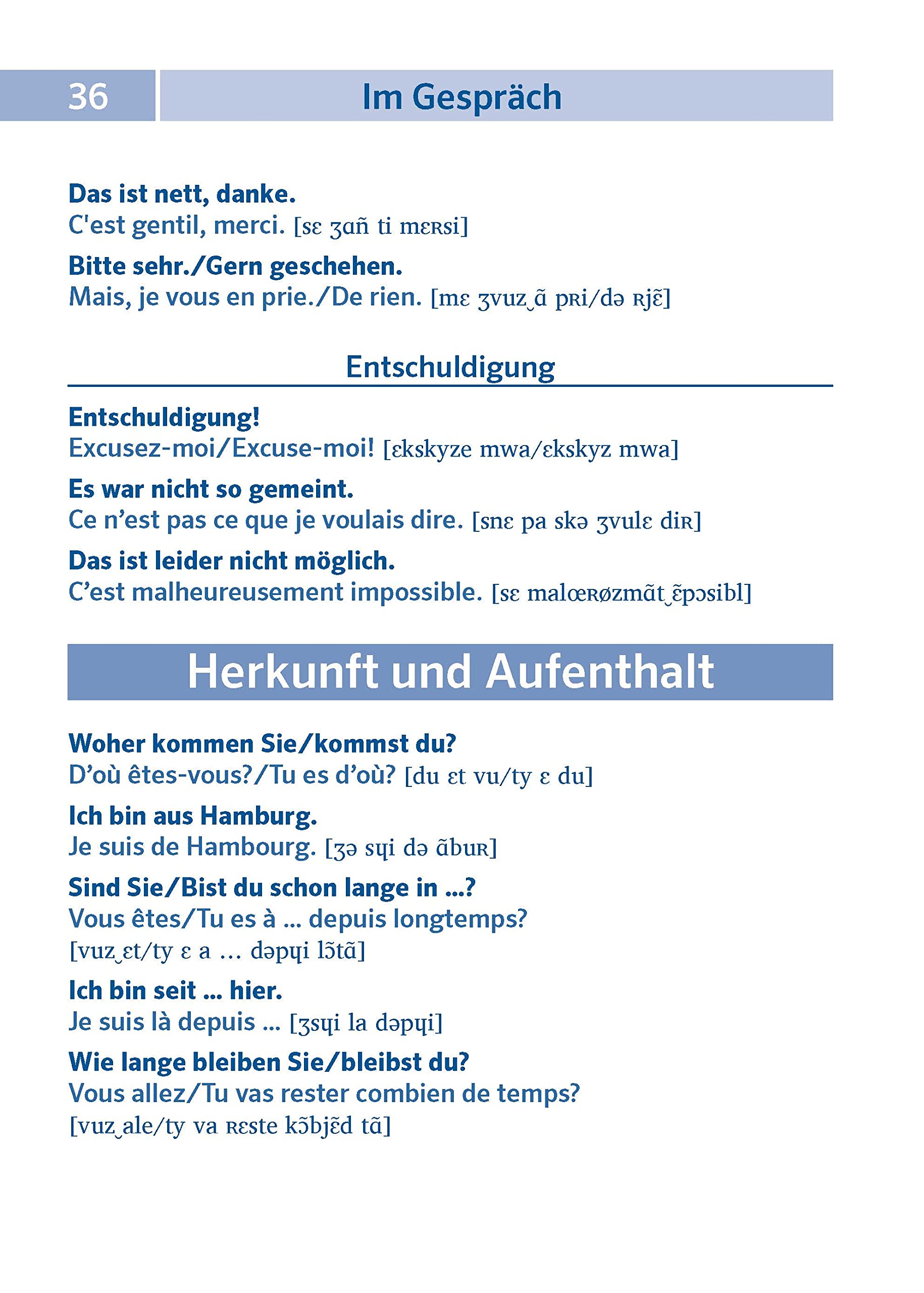 PONS Pocket-Sprachführer Französisch: Alles für die Reise - mit Reisewörterbuch